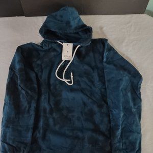 Retreat Los Angeles Mens Long Sleeve Tie-Dye Hoodie Size Large